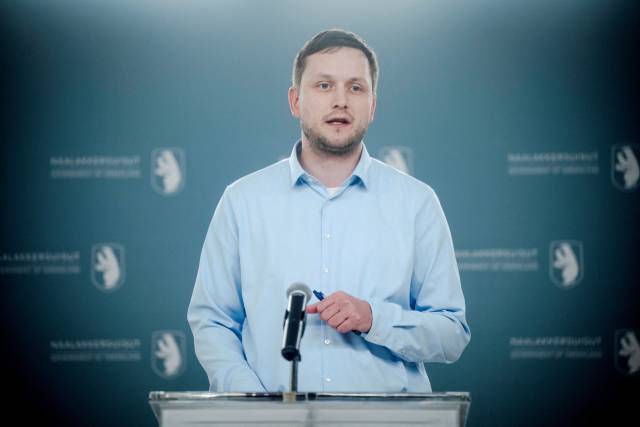 옌스 프레데리크 닐센 그린란드 총리. 1991년생인 그는 지난해 4월 총선에서 그린란드 역사상 최연소 총리로 취임했다. 로이터연합뉴스