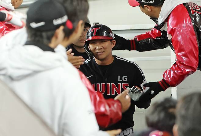 LG 오지환. 연합뉴스