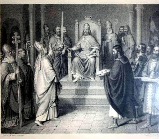 크로아티아 왕 뻬타르 크레시미르 4세. /퍼블릭