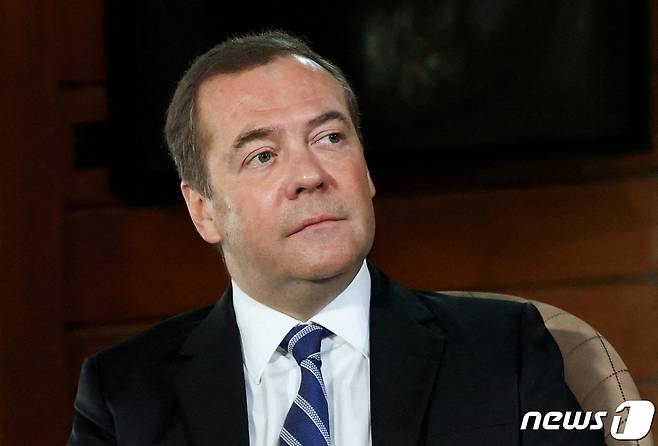 드미트리 메드베데프 러시아 국가 안보회의 부의장.ⓒ 로이터=뉴스1 ⓒ News1 김민수 기자