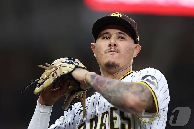 매니 마차도는 2033년까지 샌디에이고 파드리스와 장기 계약을 맺었다. ⓒ AFP=뉴스1