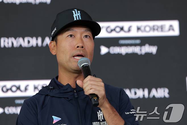 2025년 아이언 헤즈 골프 클럽 주장을 맡았던 케빈 나. /뉴스1 ⓒ News1 박정호 기자