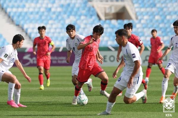 한심한 U-23 축구, '19세' 우즈벡에 0-2 완패 '행운의 8강행' [U23 亞컵]