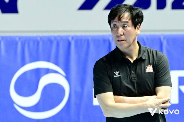 OK저축은행 신영철 감독/KOVO