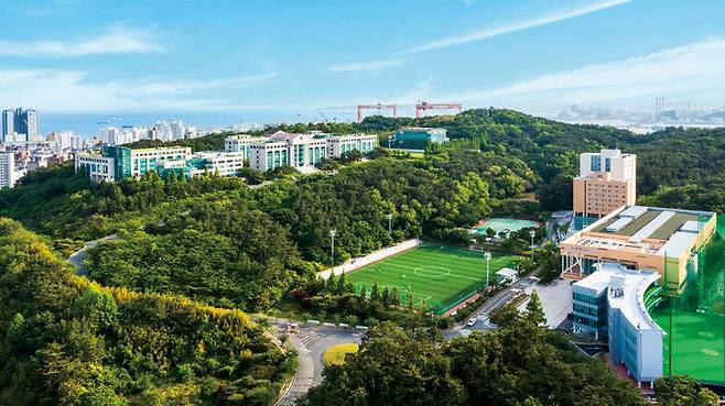 [울산=뉴시스] 울산과학대학교 동부캠퍼스 전경(사진=울산과학대 제공) photo@newsis.com *재판매 및 DB 금지