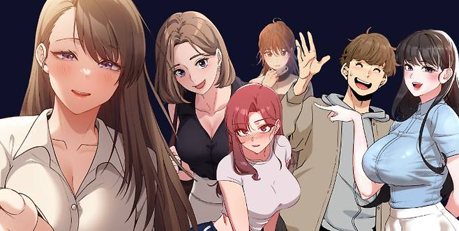 웹툰 플랫폼 투믹스 갈무리