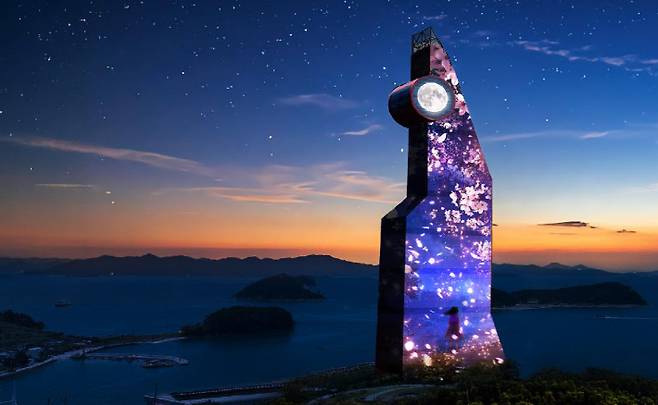 K예술마실섬(현황도). 창원시 제공