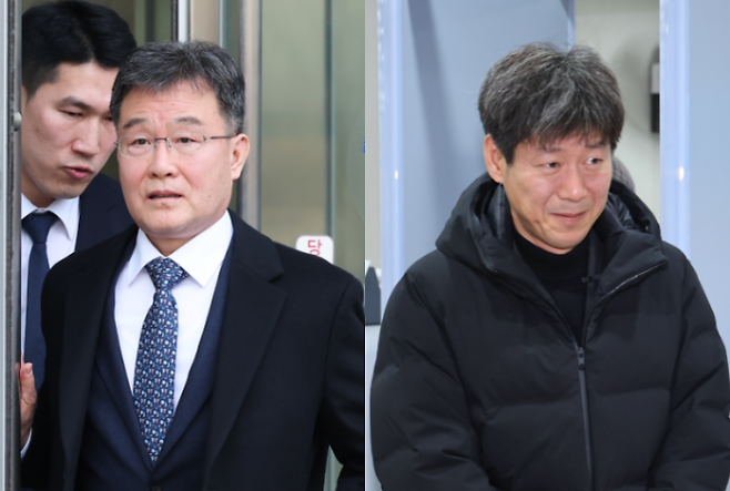 김만배(왼쪽)씨와 남욱(오른쪽)씨. 연합뉴스