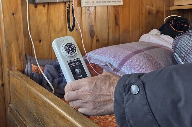 선박에서 사용하는 전기 장판 [촬영 박성제]