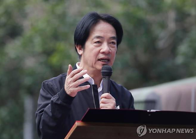 라이칭더 대만 총통 [AP 연합뉴스 자료사진. 재판매 및 DB금지]