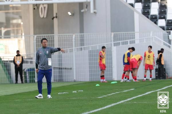 이민성 남자 U23 대표팀 감독. 대한축구협회 제공