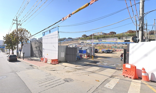 성남시 중원구 상대원2구역 사업지 사진 [네이버지도 로드뷰 갈무리]