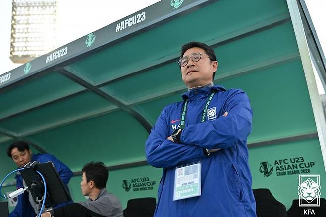[서울=뉴시스] 한국 남자 23세 이하(U-23) 축구대표팀의 이민성 감독. (사진=대한축구협회 제공) *재판매 및 DB 금지