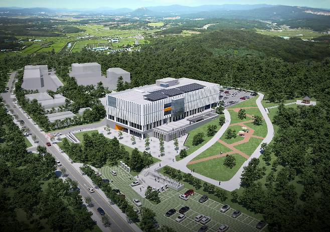 지식산업센터 조감도. 증평군 제공