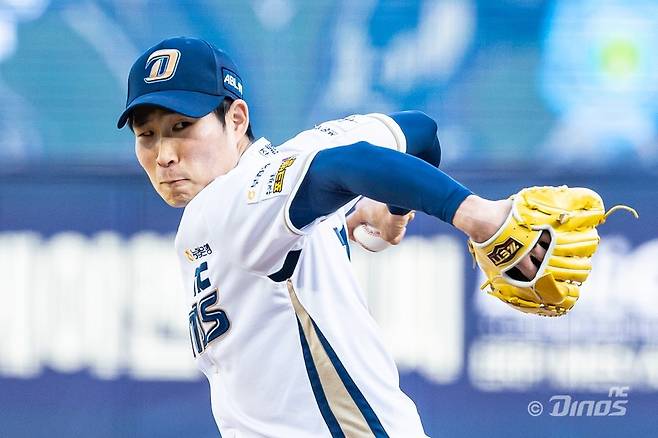 NC 이재학은 2025시즌 팔꿈치 부상으로 단 한 경기도 나서지 못했다. 그는 재활기간 투구 메커니즘의 변화를 주며 반등을 꿈꾸고 있다. 사진제공｜NC 다이노스