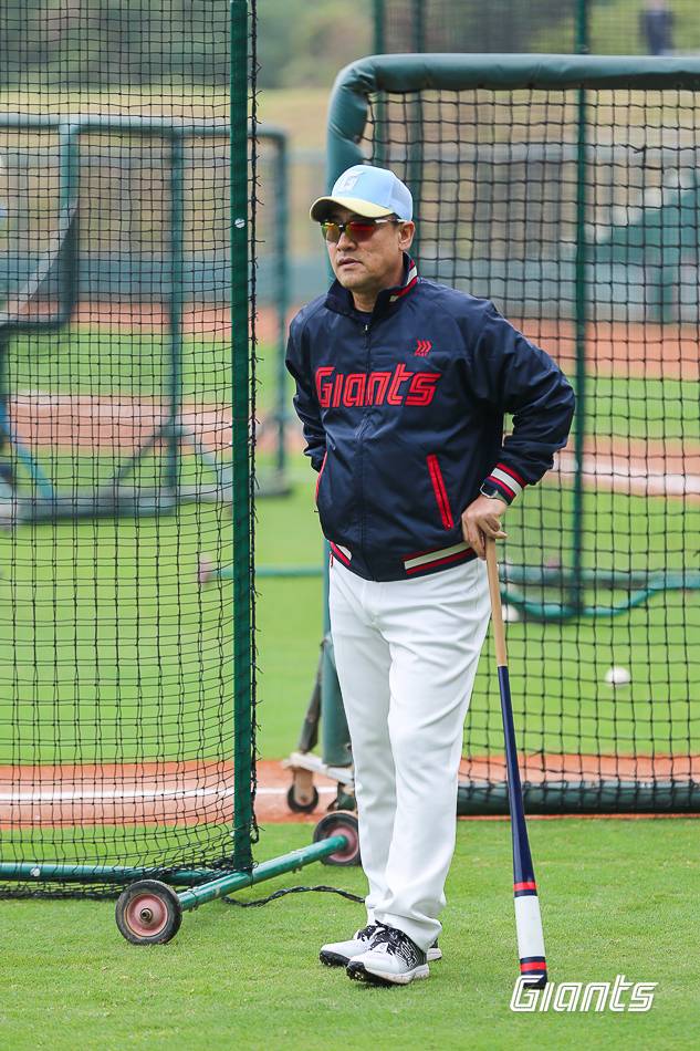 고(故) 김민재 롯데 자이언츠 코치의 모습. /사진=롯데 자이언츠 제공