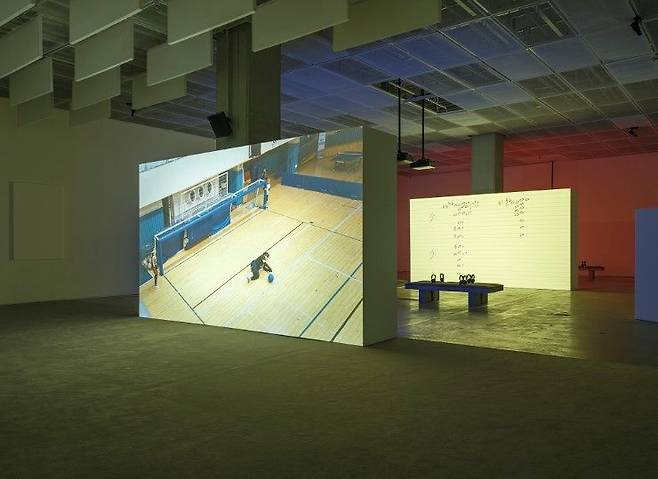 '올해의 작가상 2025'에 출품된 김영은의 작품. 국립현대미술관 서울에서 다음달 1일까지 열린다. 사진 국립현대미술관