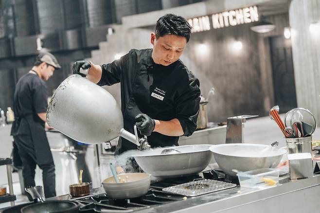 Still from the second season of Netflix's hit cooking survival show ″Culinary Class Wars″ (2024-) [NETFLIX]