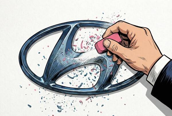 ▲ 2021년 정의선 현대자동차그룹 회장 아들의 음주운전 사고를 보도한 언론사들이 기사를 삭제하거나 수정한 사실이 지속적으로 드러나고 있다. 그래픽=생성형 AI(제미나이)