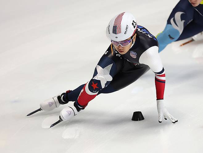 2026 동계올림픽 쇼트트랙 미국국가대표 브랜든 김 [게티이미지]