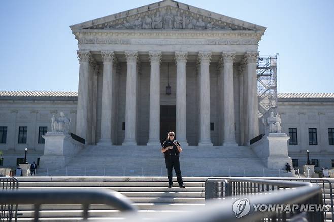 미 워싱턴DC의 연방 대법원 [EPA=연합뉴스 자료사진. 재판매 및 DB 금지]