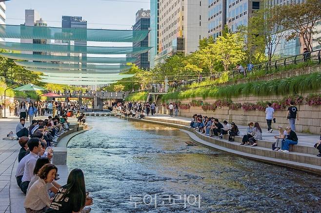 청계천 /사진=서울시설공단