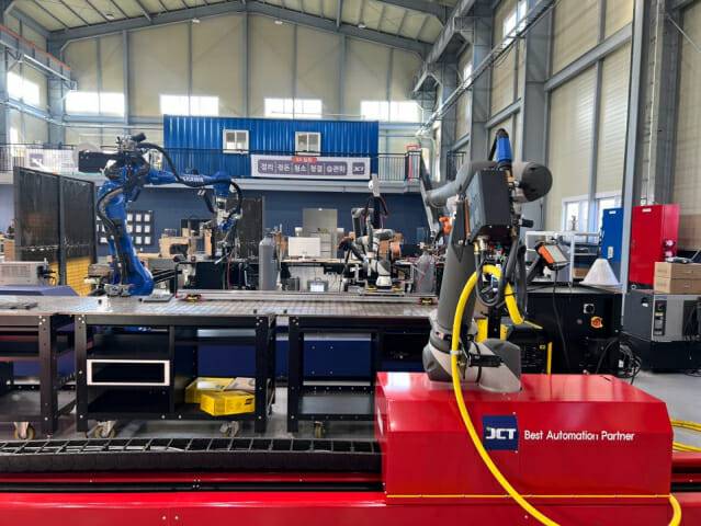 제이씨티 함안공장 전경 (사진=지디넷코리아 신영빈 기자)