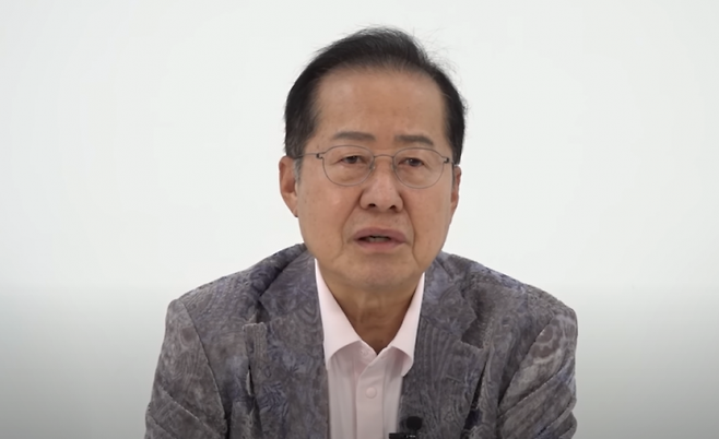 홍준표 전 대구시장. 홍준표 유튜브 캡처