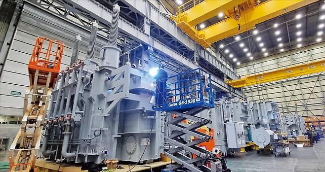 HD현대일렉트릭 미국 앨라배마 공장.   /김진원 기자