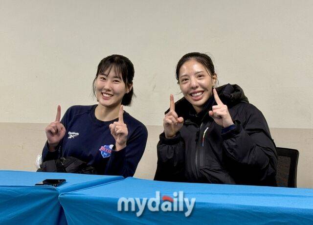 박은서와 육서영./장충=이보미 기자
