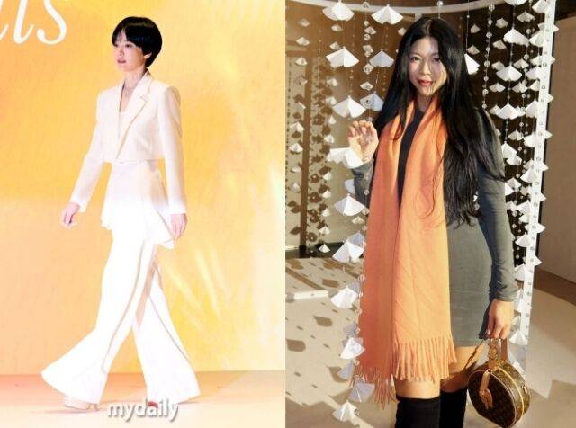 배우 송혜교(왼쪽), 운동 유튜버 제이제이 / 마이데일리 및 제이제이 인스타그램