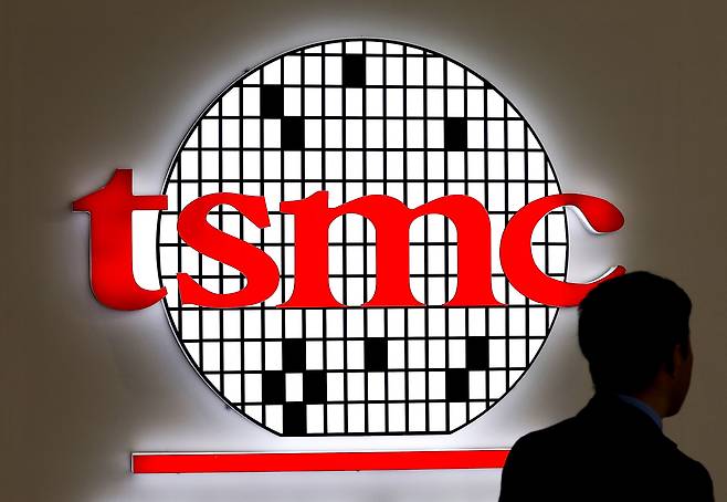 TSMC 간판 [연합]
