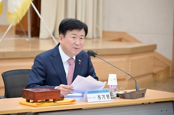 정기명 여수시장.