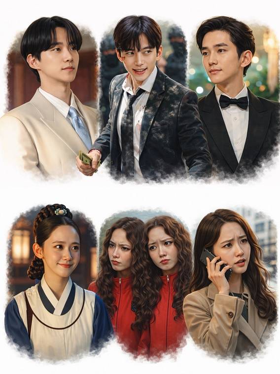 AI도 주목하는 올해의 대박 예상 스타 이준호(위)와 임윤아(아래) / 사진=해당 이미지는 AI로 만들어졌습니다.