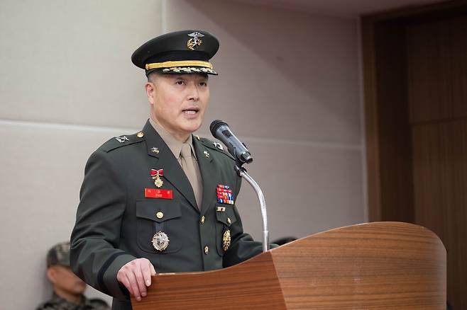 박정훈 국방부 조사본부장 직무대리 취임 [국방부 조사본부 제공. 재판매 및 DB 금지]