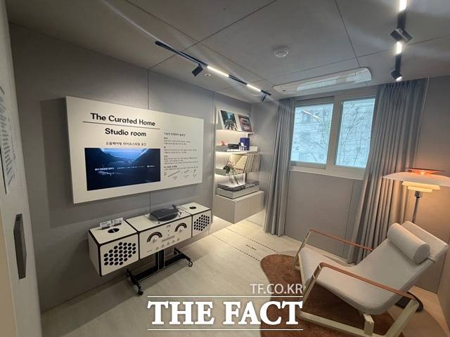 드파인 연희는 방음 특화 옵션인 스튜디오룸 적용이 가능하다. /공미나 기자