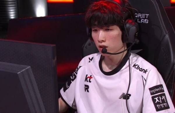 kt 롤스터 서포터 '고스트' 장용준 /LCK 제공