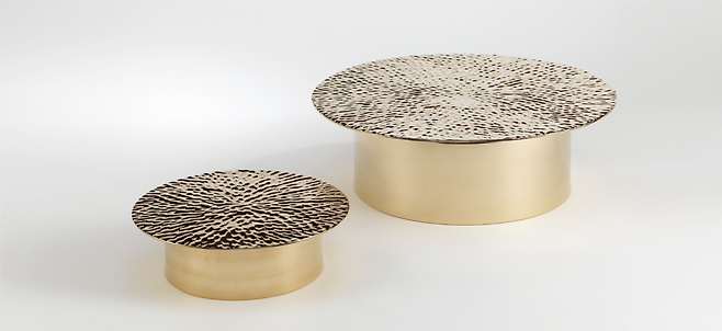 "Yugi Table" by Lee Hyung-kun and Lee Ji-ho, created as Bangjja yugi (Seoul Museum of Craft Art)