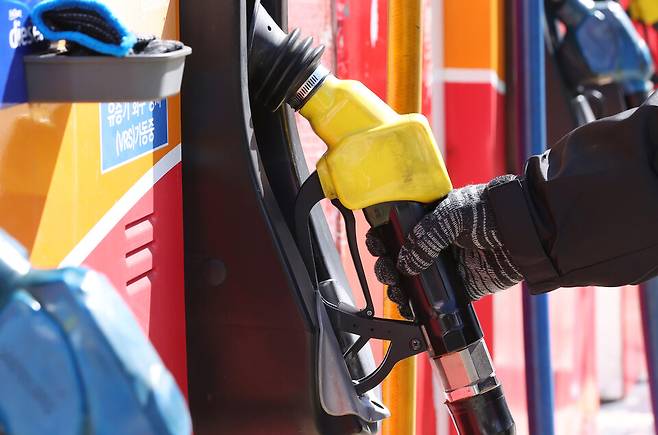 서울 시내의 한 주유소의 모습 ⓒ연합뉴스