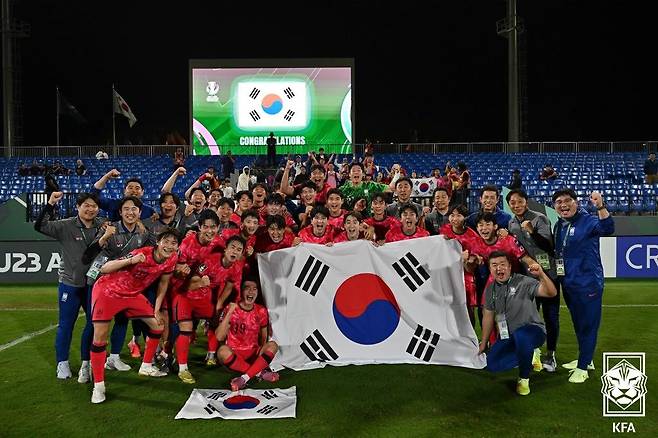 이민성호, 호주 2-1 제압…U23 아시안컵 4강서 한일전 성사(종합)