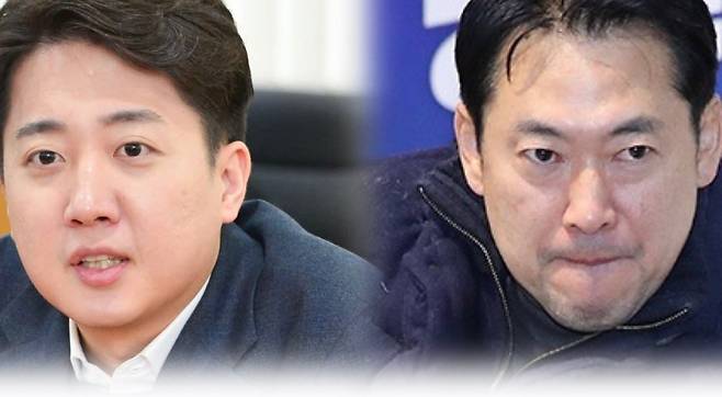 이준석 개혁신당 대표(왼쪽), 장동혁 국민의힘 대표.