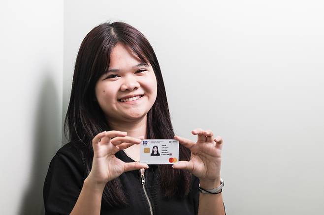 Kim Min-ju, a 22-year-old Vietnamese graduate of Hae Mill School in Hongcheon County, Gangwon, who entered Dankook University in 2024 [KIM KYOUNG-ROK]