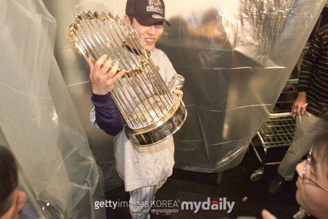 김병현 2001 월드시리즈 모습/게티이미지코리아