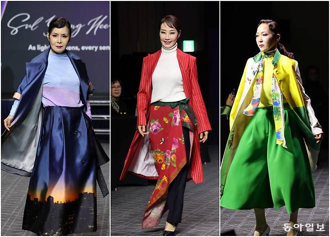 19일 서울 용산구 그랜드하얏트 서울그랜드 살롱에서 설영희 패션디자이너의 ‘들꽃청소년자립돕기 자선패션쇼’가 열렸다. 전영한 기자 scoopjyh@donga.com