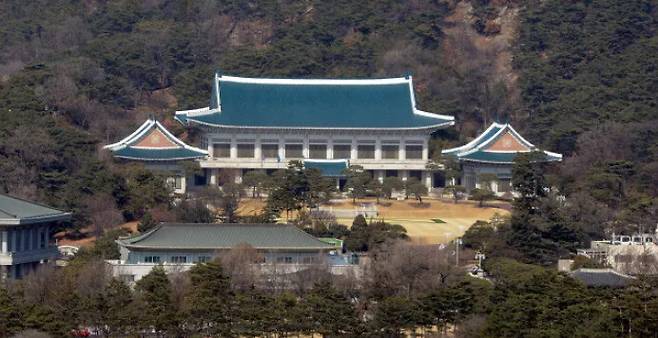청와대 전경. 한겨레 자료사진