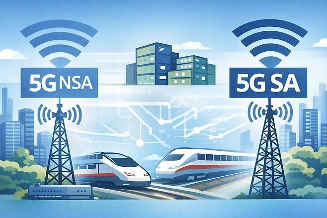 올해 5G·LTE를 동시에 측정하는 방식을 도입했다 / 출처=AI 생성 이미지