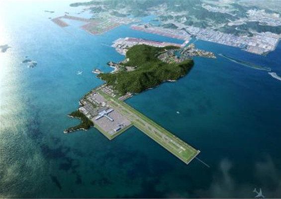 가덕도신공항 조감도