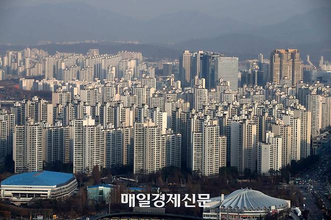 서울 강남·송파구 일대 아파트단지 전경 [매경DB]