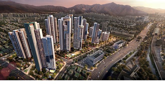 대우건설은 17일 부산 동래구 사직동 일원에 위치한 사직4구역 재개발 정비사업의 시공사로 선정됐다 [대우건설 제공]