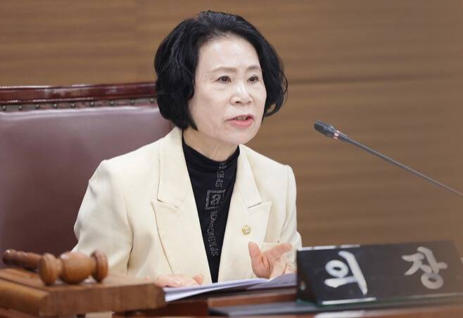 천안시의회 김행금 의장 ⓒ천안시의회 제공